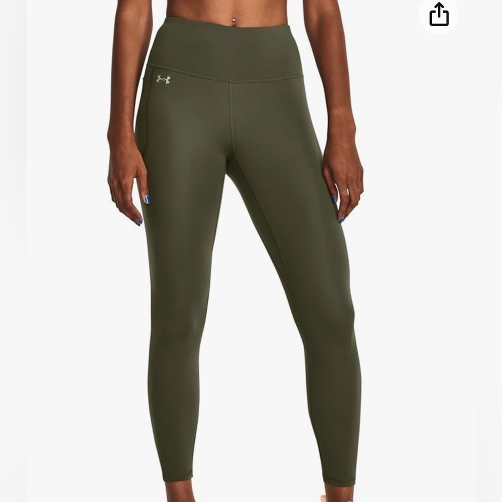 UNDER ARMOUR MOTION LEGGING MARINE GREEN - S